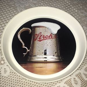 Vintage Stroh’s Beer Tray